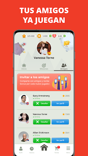 Captura de pantalla de QuizzLand quiz de conocimiento