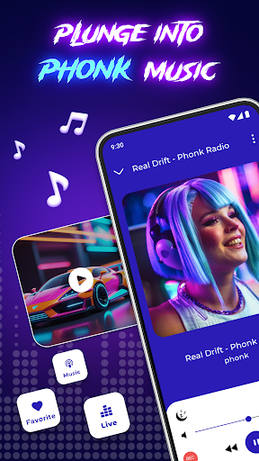 Captura de pantalla de Phonk Music - DJ Canción Radio
