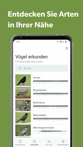 Merlin Bird ID von Cornell Lab Screenshot
