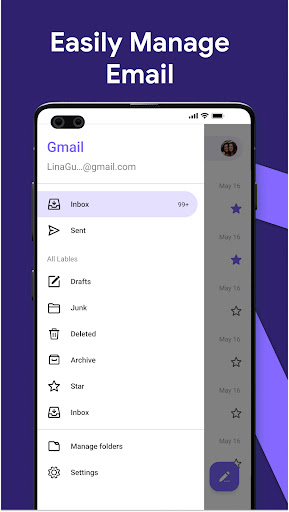 Captura de pantalla de Email: Fast, Manage All Mails