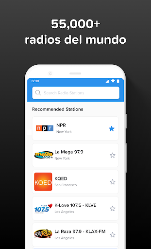 Captura de pantalla de Simple Radio - Radio FM AM