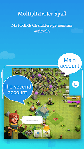 Parallel Space - App klonen Screenshot