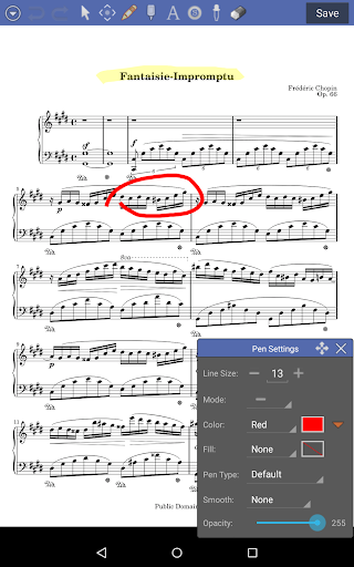 MobileSheets Screenshot