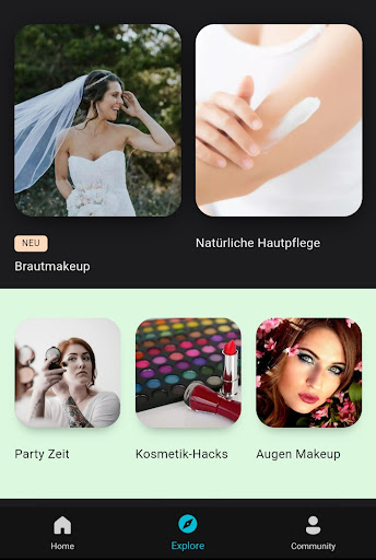 Hautpflege und Gesichtspflege Screenshot
