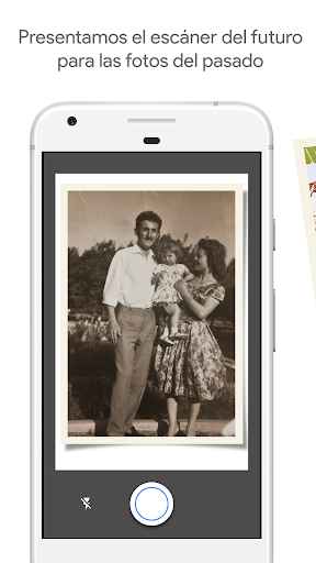 Captura de pantalla de FotoScan de Google Fotos