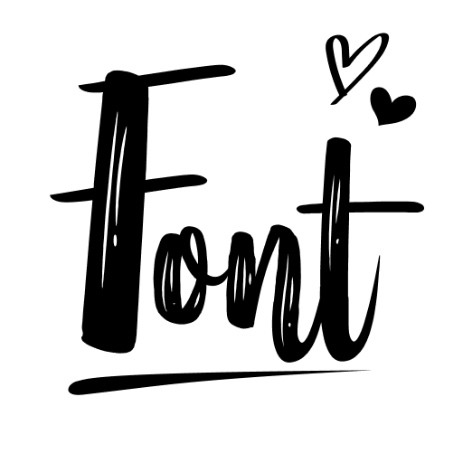 Schriftarten - schöne Texte-Symbol