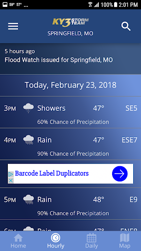 Captura de pantalla de KY3 Weather