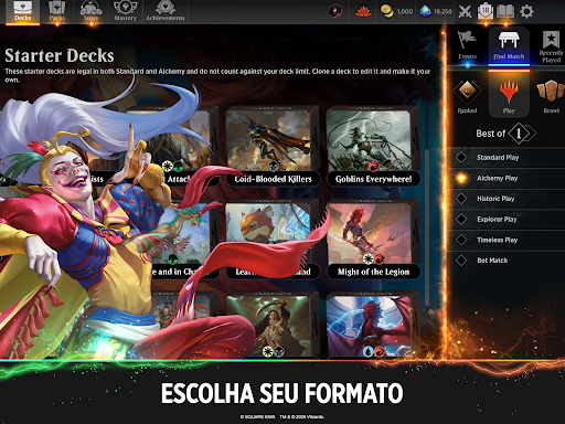 Captura de pantalla de Magic: The Gathering Arena