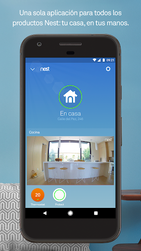 Captura de pantalla de Nest