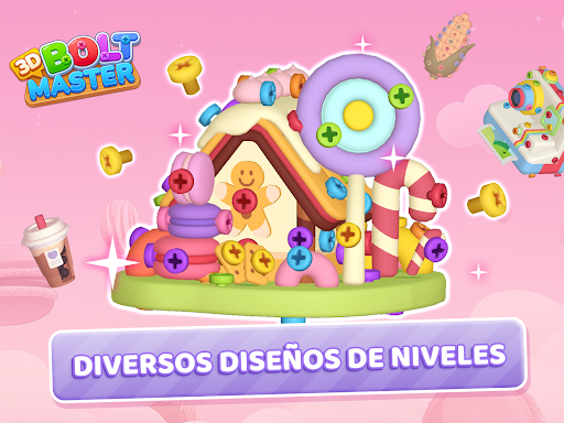 Captura de pantalla de 3D Bolt Master: Screw Pin Jam