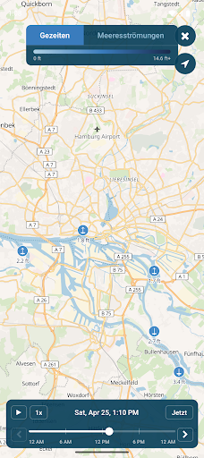 Gezeiten in der Nähe Screenshot