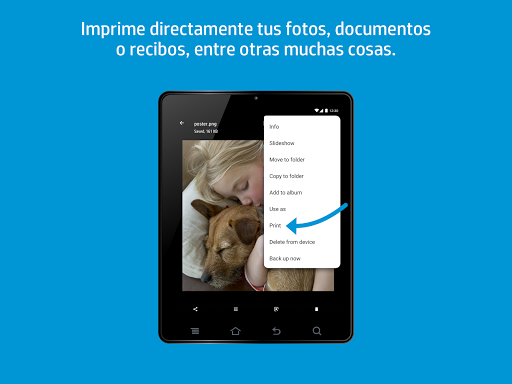 Captura de pantalla de Complemento de servicio