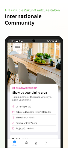 clickworker Screenshot