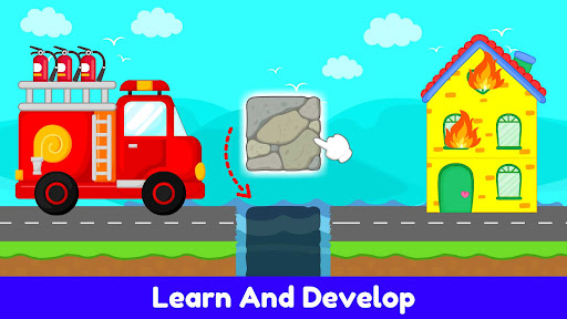 Captura de pantalla de Car games for kids & Toddlers