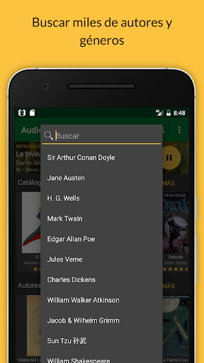 Captura de pantalla de AudioLibros