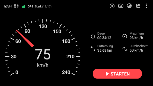 Tachometer : Kilometerzähler Screenshot