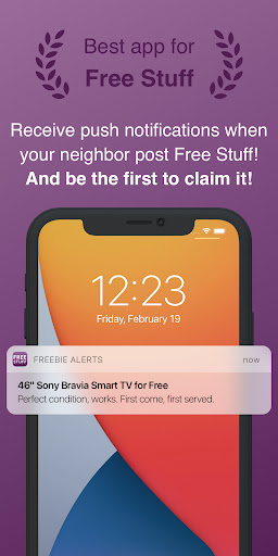 Captura de pantalla de Freebie Alerts: Free Stuff App