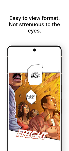 Captura de pantalla de Zebra Comics: Webtoons & Manga