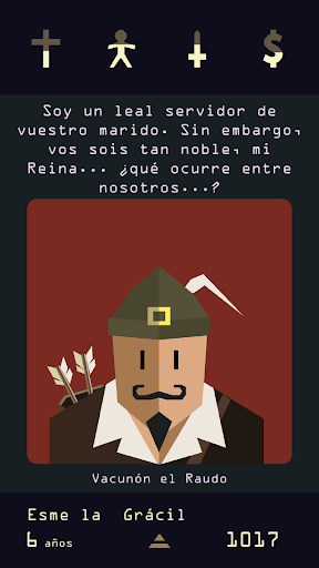 Captura de pantalla de Reigns: Her Majesty