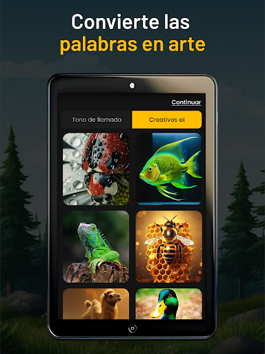 Captura de pantalla de Tonos de animales y pájaros