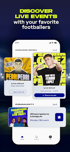 TR - Chat with Football Stars screenshot