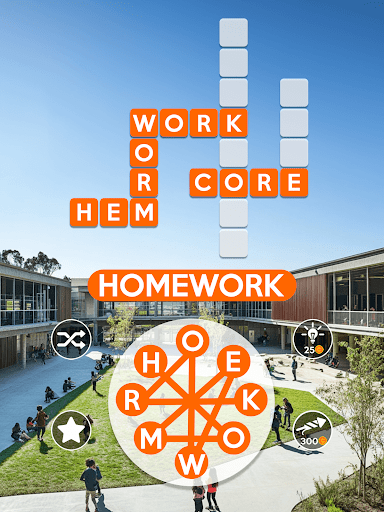 Wordscapes: Word puzzle game screenshot