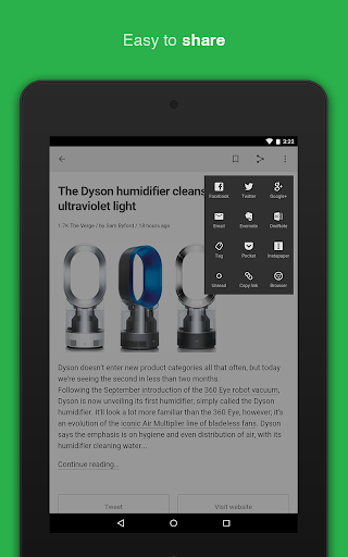 Captura de pantalla de Feedly - Smarter News Reader