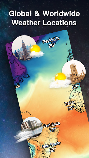 Captura de pantalla de Pronóstico del tiempo en vivo