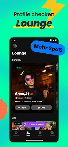 Azar: Video chat, neue Freunde Screenshot