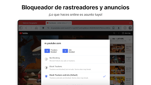 Captura de pantalla de Vivaldi - Navegador rápido