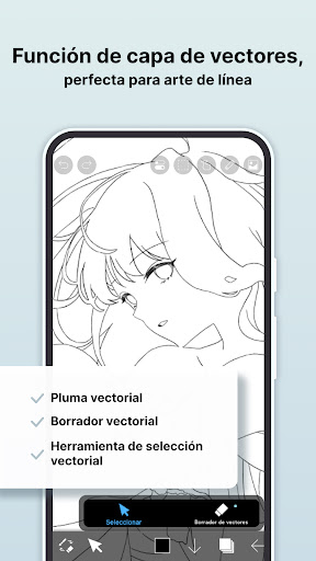 Captura de pantalla de ibis Paint