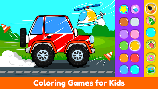Captura de pantalla de Car games for kids & Toddlers