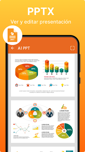 Captura de pantalla de Office App - Word, DOCX, PDF