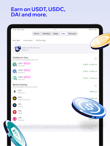 Trust: Crypto & Bitcoin Wallet screenshot
