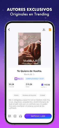 Captura de pantalla de Dreame-Leer Historia Romántica