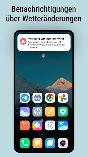 Lokales Wetter & Nachrichten Screenshot