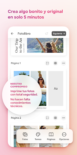 Captura de pantalla de Popsa | Imprime tus recuerdos