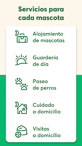 Captura de pantalla de Rover: Cuidado de mascotas