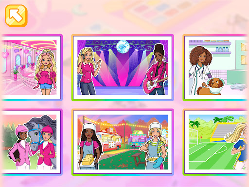 Barbie Farbkreationen Screenshot