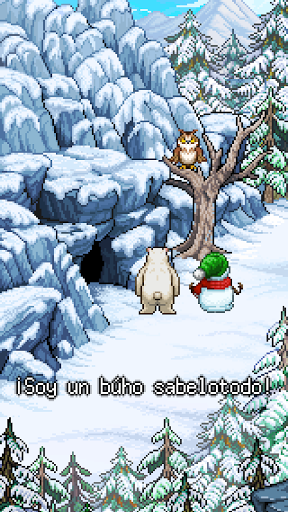 Captura de pantalla de Snowman Story