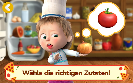 Mascha und der Bär: Pizzeria! Screenshot