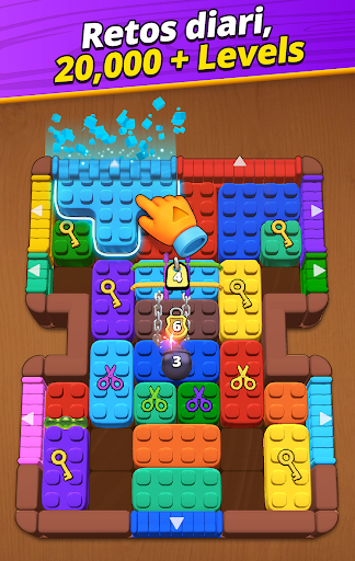 Captura de pantalla de Wood Rush Puzzle