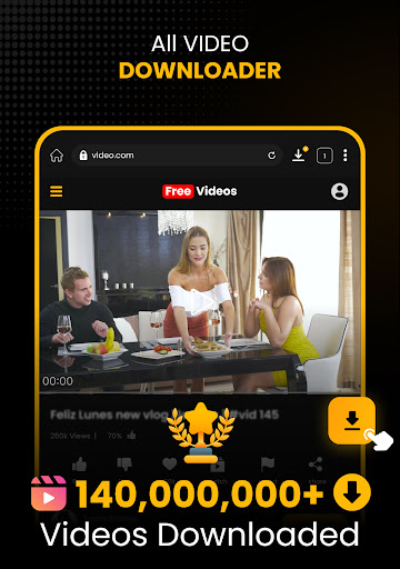 Captura de pantalla de Download Hub, Video Downloader