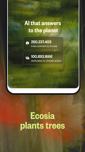Ecosia: Search to plant trees screenshot