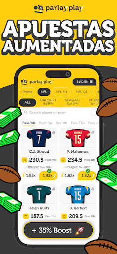 Captura de pantalla de ParlayPlay:Apuestas Deportivas