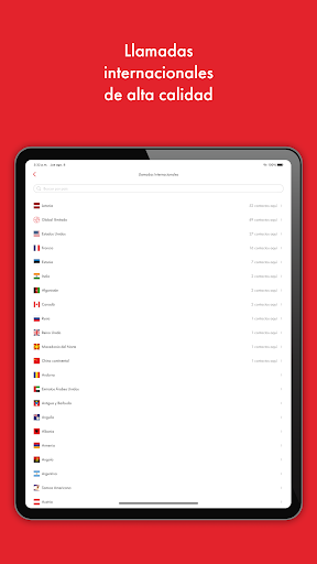 Captura de pantalla de Rebtel: Recargas y llamadas