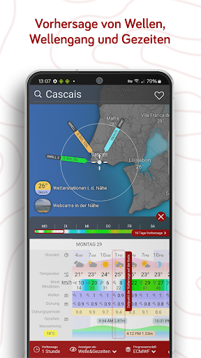 Windy.com - Wettervorhersage Screenshot