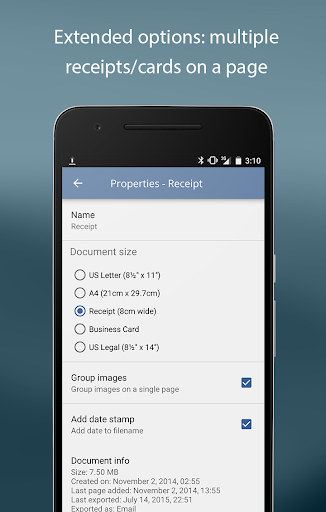 TurboScan™ Pro: PDF scanner screenshot