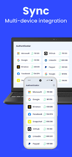 Captura de pantalla de Authenticator App - 2FA Auth