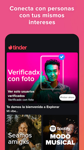 Captura de pantalla de Tinder - App de Citas y Ligar